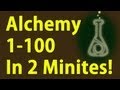 Alchemy 1-100 in 2 Minutes and Make Gold - Skyrim Fastest way to level