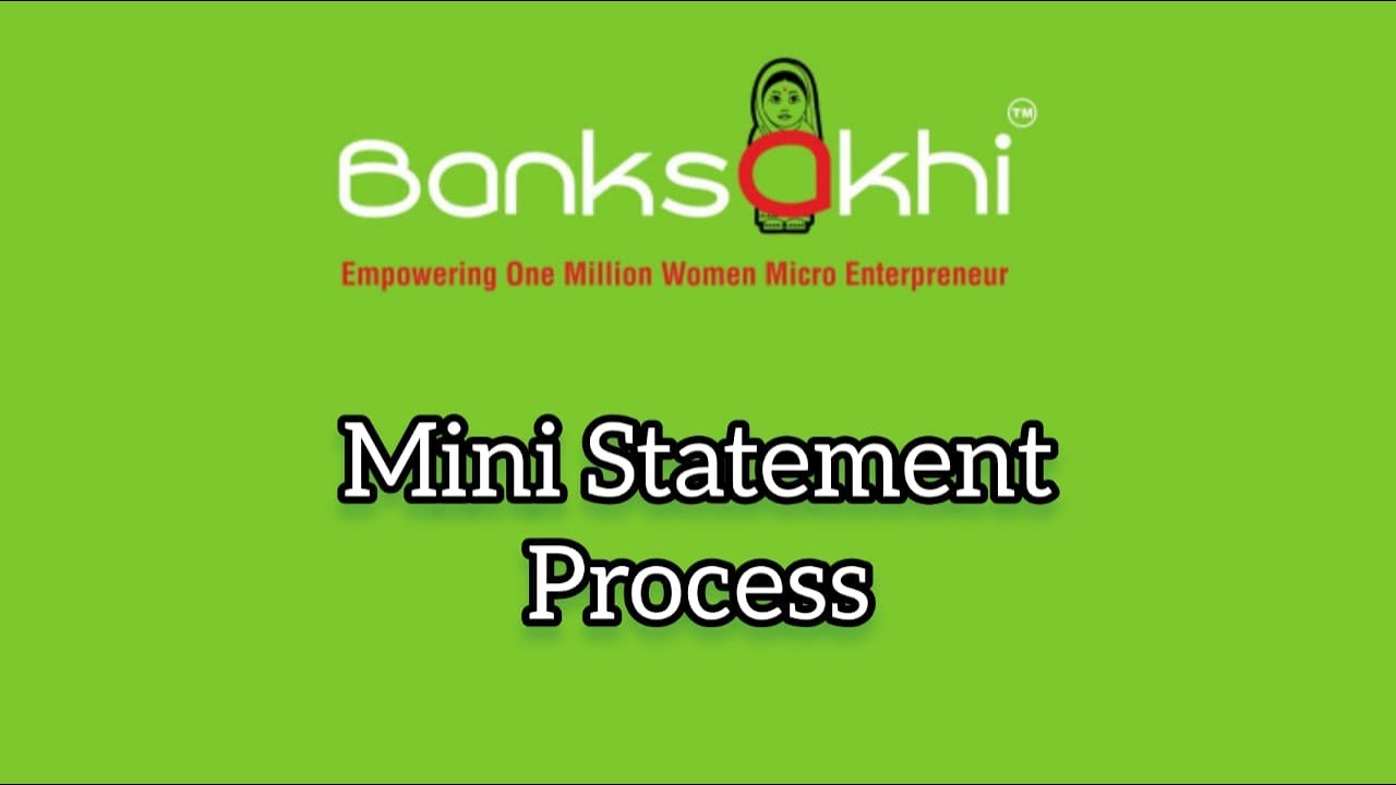 How To Get Mini Statement In Banksakhi 2 0 YouTube how-to-get-mini-statement-in-banksakhi-2-0-youtube