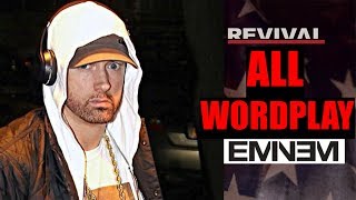 All Wordplay in Eminem’s Revival - (River, Believe, Framed, Heat, & More!) Resimi