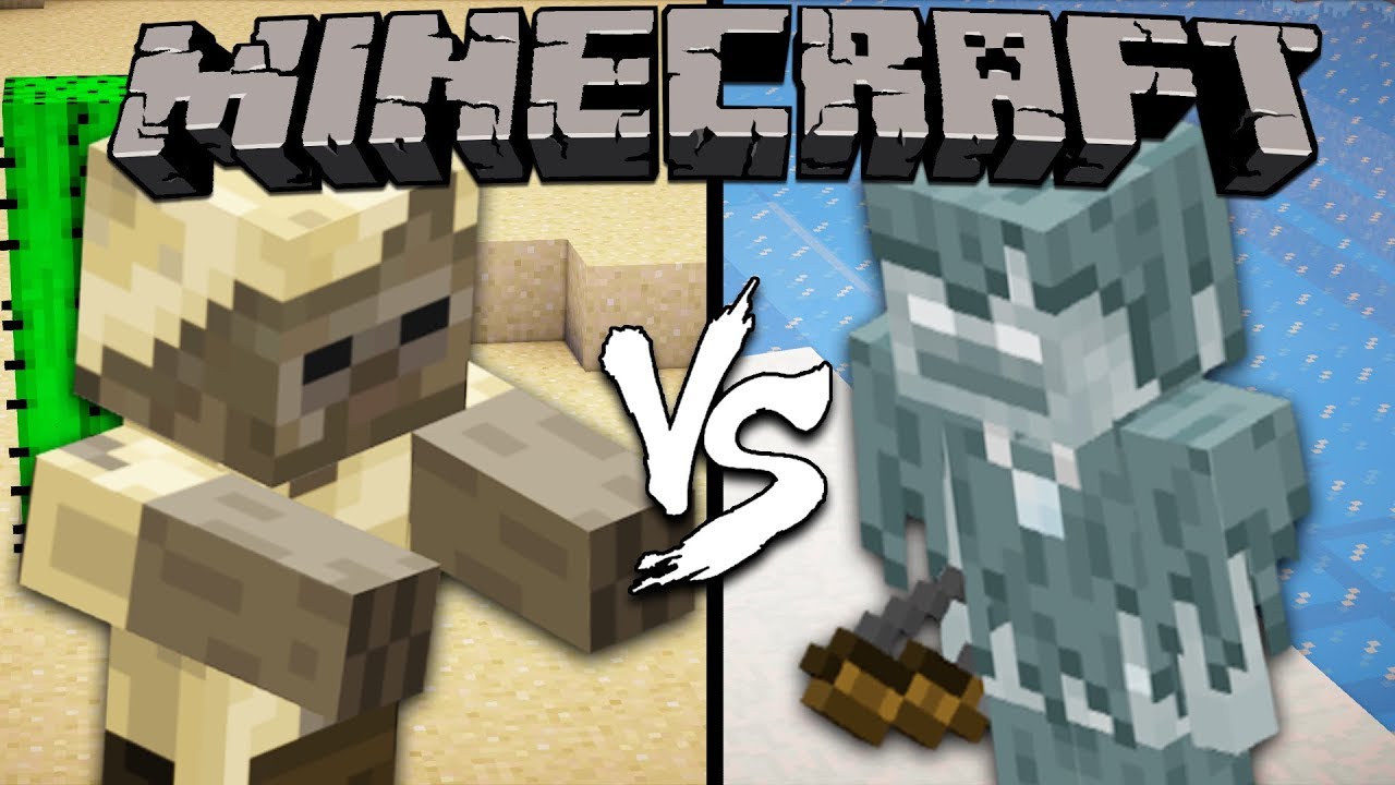 Husk vs. Stray - Minecraft - YouTube