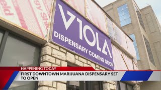 First downtown marijuana dispensary set to open today