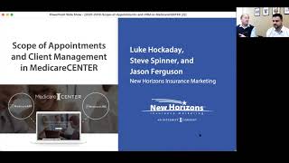 Webinar: Scope of Appointments and Client Management in MedicareCENTER