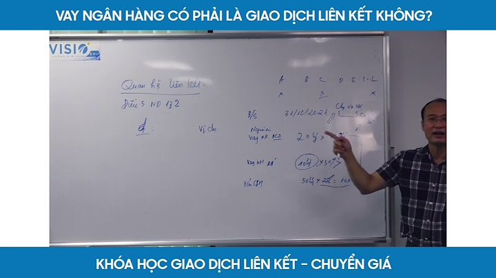 Thế nào gọi là giao dịch liên kết năm 2024