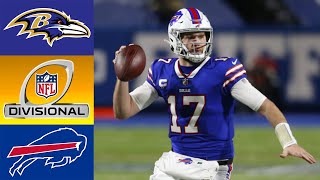 Ravens vs. Bills Divisional Round Highlights | 2020 NFL Primetime