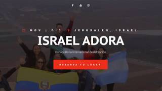 IsraelAdora.com / 29 de NOV. al 7 de DIC. 2017