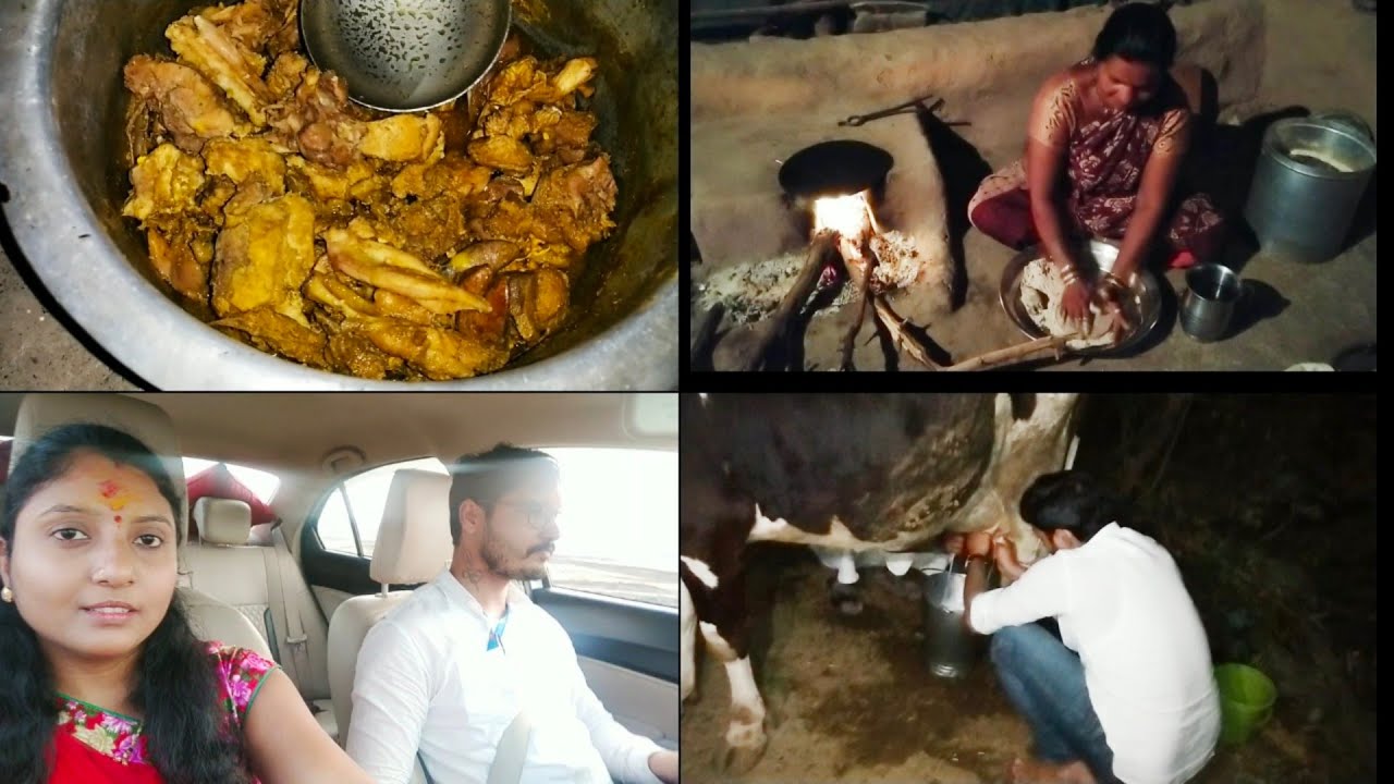 गावाकडचा Vlog /माझे सासर /बाहेर हवेशीर बसून जेवणाची मज्जा /ashwini dhone sangamner