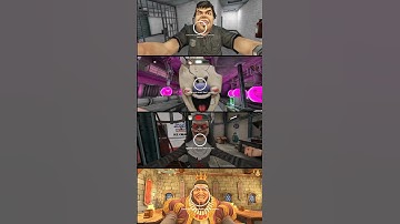 Caught Battle | Mr. Meat 2 Vs Ice Scream 8 Vs Angry King #shorts