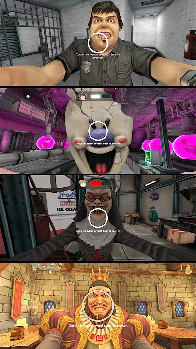 Caught Battle | Mr. Meat 2 Vs Ice Scream 8 Vs Angry King #shorts