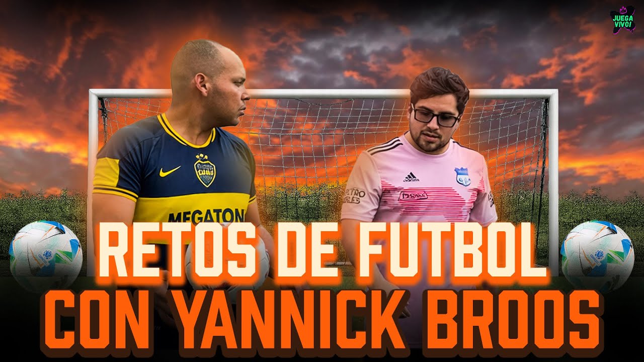 RETOS DE FÚTBOL 💥con Yannick Broos ⚽️