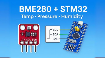 Interfacing BME280 Sensor with STM32 via I²C – Measure Temperature, Pressure & Humidity