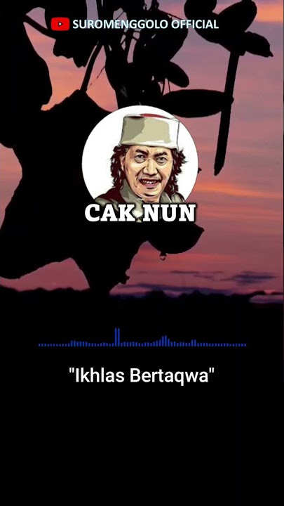 Renungan Cak Nun - Ikhlas Bertaqwa #shorts #caknunterbaru