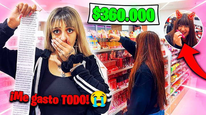 LE COMPRO A TINI TODO LO QUE PUEDE AGARRAR!!! (En 5 minutos)