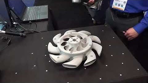 MÁY QUÉT 3D CẦM TAY LINH HOẠT SCAN 3D CÁNH BƠM NHỰA- Handy Scan 3D 700