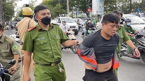 CSGT TÓM GỌN TÊN CƯỚP TẠI TPHCM