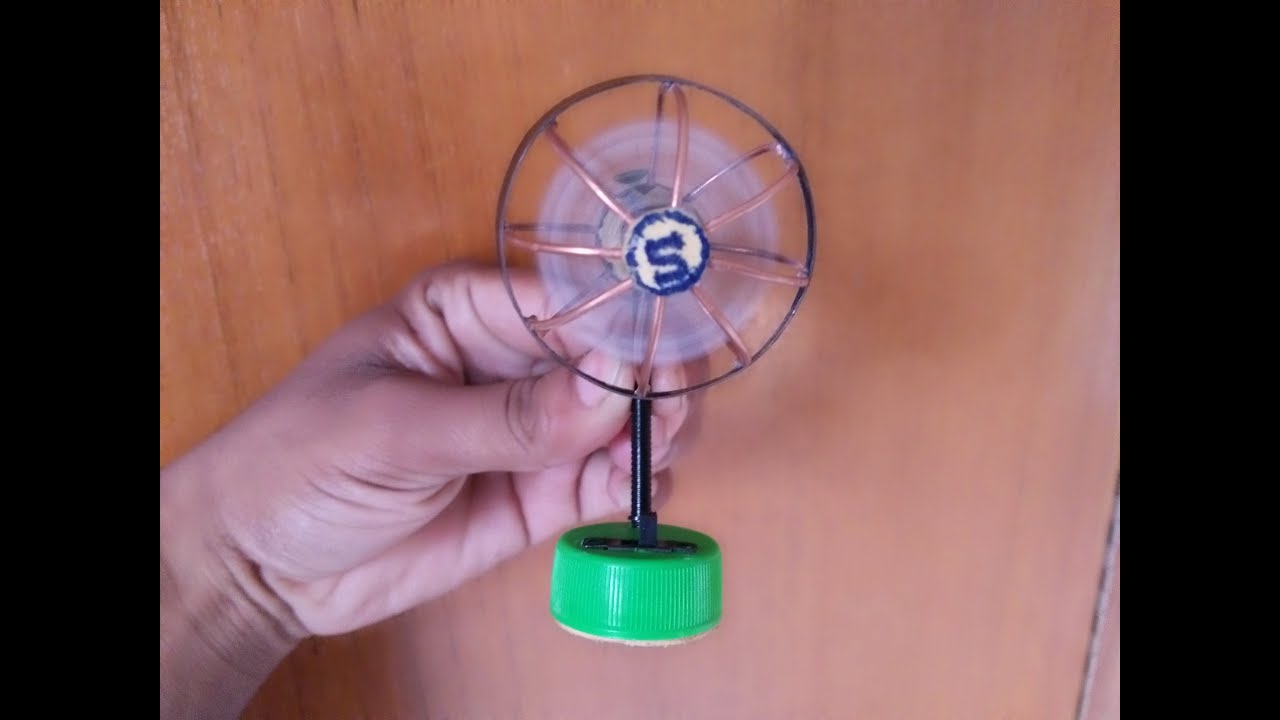 Very Small Electric Fan..........made at home - YouTube