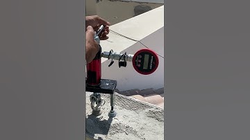 Pull Out Force Of 15Kn for Testing Anchor.#shorts #shortvideo