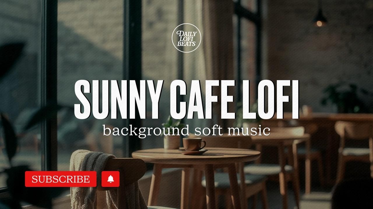 Sunny Cafe Lofi | 2 hours background soft music | Daily Lofi Beats
