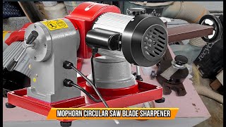 VEVOR Circular Saw Blade Sharpener 5 Grinding Wheel size, Rotary Angle Mill Grinding Machine 370W, Saw Blade Sharpener Machine for Carbide Tipped Saw