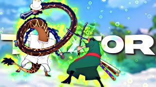 Zoro vs Kaku and Miss Stussy vs CP0 (One Piece Episode 1104) Twixtor Clips 4K   CC