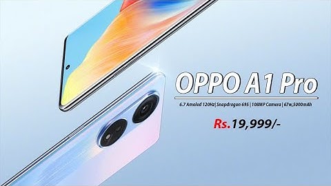 OPPO A1 Pro  (OPPO A98 )⚡ First Look | Full Specs | Price 🤑 | Design | Launch Date