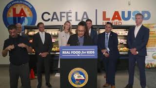 CalHHS Secretary Kim Johnson on law to ban ultra-processed foods from school lunches in California