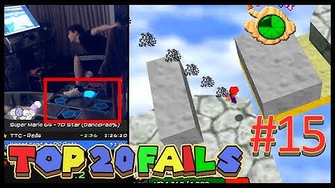 Fails In Speedrunning #15 | Super Mario 64 Edition