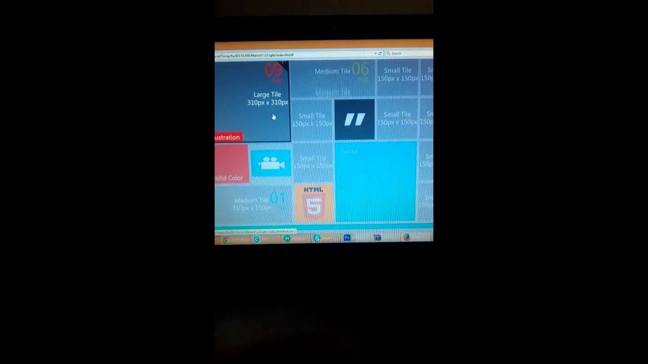 windows 8 style metro theme youtube