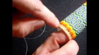 How to Add Thread In Peyote Stitch
