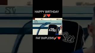 Happy Birthday FaF Duplesis ❤️🎉 #cricket #fafduplesis #legend #statusvibe #shorts Wealth