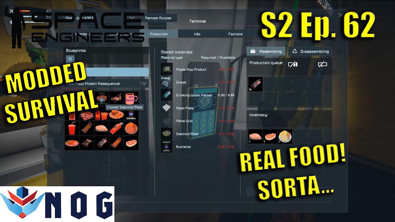 Lets Play Space Engineers Modded Survival S2 Ep62 | Not So Bacon and ...