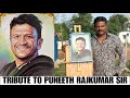Tribute to puneeth rajkumar portrait painting on canvasartpuneethrajkumarportrait youtubeshorts