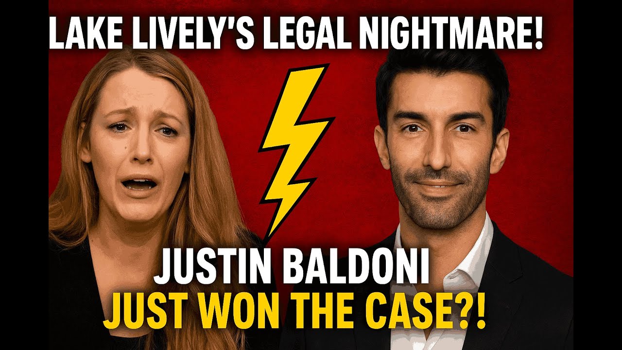 🔥 Blake Lively’s Legal NIGHTMARE! Justin Baldoni Just WON The Case ...
