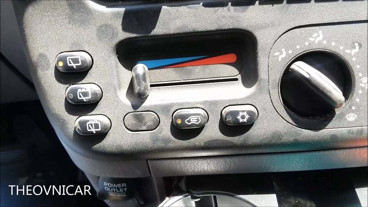 CALIBRACION DE CONTROLES DODGE CARAVAN 96-00