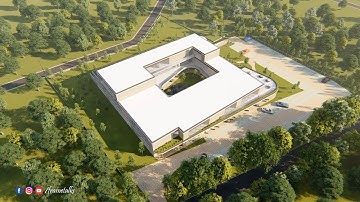 Architecture flythough 3D animation | Belgium