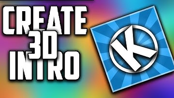 Make a 3d Intro without Blender or Adobe after effects!!
