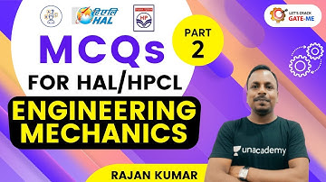 ENGINEERING MECHANICS - II | MCQs for HAL/HPCL | Rajan Kumar
