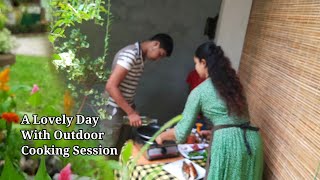 A Lovely Day With An outdoor Cooking session | cooking , motivational daily routine |