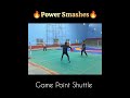 🔥POWER SMASHES'🏸🔥 Badmintion #match #badminton #video #sports #smash #viral #shots #tranding #rally