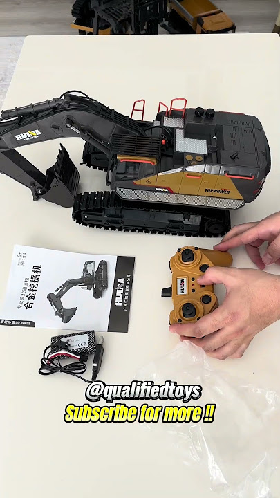 Unboxing Huina 1592 - 22 Ch Rc Excavator #rcexcavator #rcexcavators #huinaexcavator