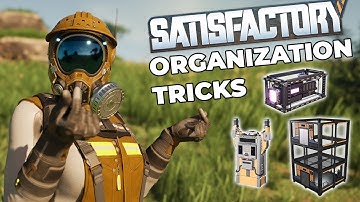 How to Keep Your Factory Organized | Satisfactory 1.1