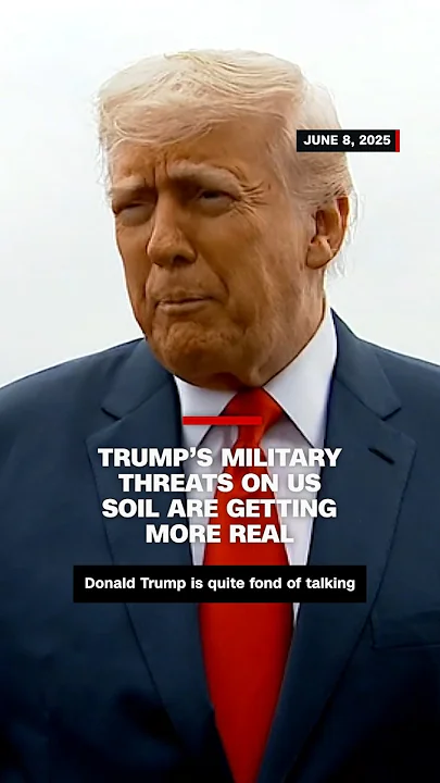 Trump’s military threats on US soil are getting more real