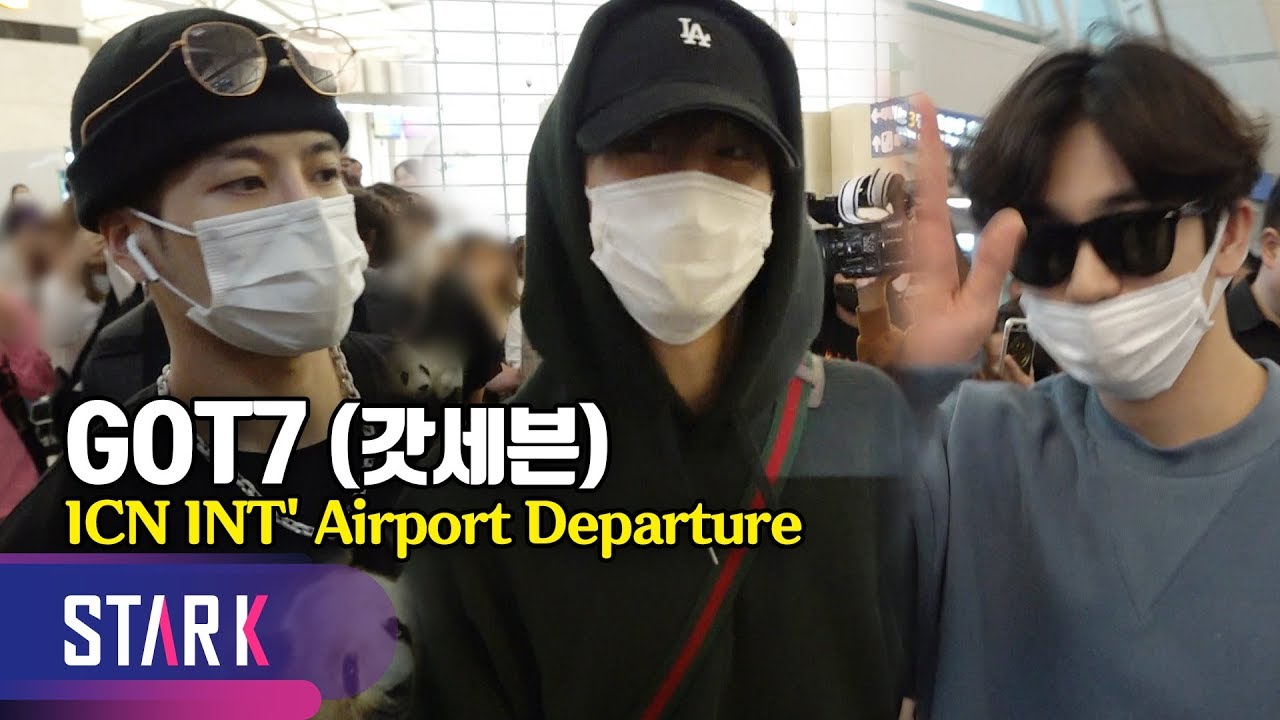 GOT7, 190927_ ICN INT' Airport Departure (갓세븐 출국, 아가새가 반한 비주얼)