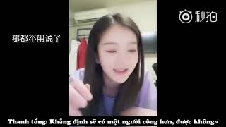 [Vietsub]【BEJ48 Hoàn Mỹ】CUT Livestream của Ba Ba Và Thanh Tổng