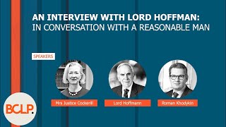 An Interview with Lord Hoffmann: In conversation with a reasonable man