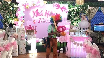 Chú Hề Tiệc Thôi Nôi - Nhà Hàng Vườn Quê