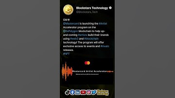 Mastercard is launching the Artist Accelerator program on the 0xPolygon blockchain