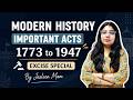 📚 Don’t Miss These Acts! ⚠️ Modern History (1773–1947) Guaranteed Questions sandhir'z Institute PTA