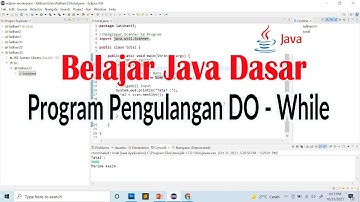 Program Pengulangan Do While Pada Pemrograman Java