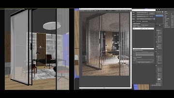 Interior lighting workflow in Fstorm render and 3ds max