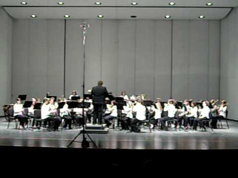 Potterville Middle School 7th & 8th Grade Band at Olivet Band Festival - March 7, 2009